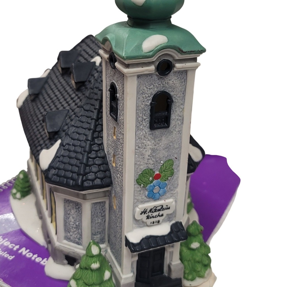 Department 56 Alpine Village Series St Nikolaus Kirche‎ Church 1991